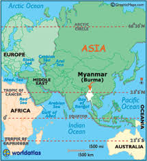 Myanmar's geographical position is such that it borders on many states. Myanmar Is Located In Southeast Asia The Countries Located By It Are Bangladesh India China Laos And Thailand Map Indian Ocean Korea Map