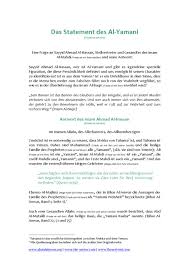 Beliau telah terbukti berbohong di. Das Statement Des Al Yamani A S By Servant Of Allah Issuu
