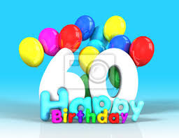 Happpy Geburtstag 60 Jahre Leinwandbilder Bilder Geburtstagskarte 60 Lot Myloview De