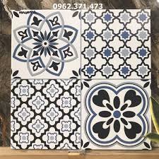 Gạch bông cổ điển 40x40 giá rẻ, gạch bống trang trí lát nền đẹp