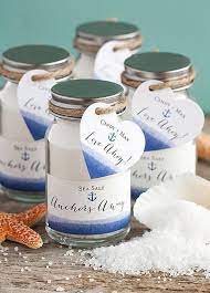 8 Fun Summer Wedding Favor Ideas 5 Love Is The Secret Ingredient Dry Ingredients Make Nautical Wedding Favors Nautical Wedding Theme Summer Wedding Favors