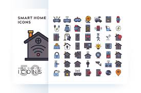 Download Smart Home Icon Graphic By Goodware Std Creative Fabrica PSD Mockup Templates