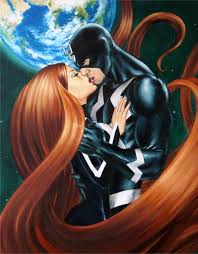 Black Bolt And Medusa Fanart Black Bolt And Medusa Marvel Inhumans Comic Valentine Comic Art