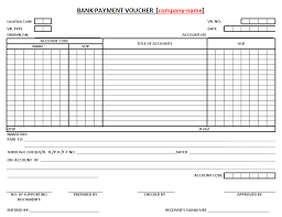 This will verify the dealings and business between the both parties. Bank Payment Voucher In Excel