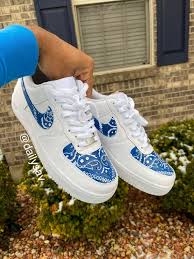 White nike air force 1 hand painted with a rick and morty design. Painted Air Force 1s Shop Clothing Shoes Online