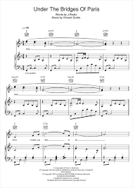 That's partly because music is fun. Dean Martin Under The Bridges Of Paris Sous Les Ponts De Paris Sheet Music Pdf Notes Chords French Score Piano Vocal Guitar Right Hand Melody Download Printable Sku 122566