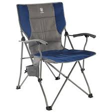 Ever Advanced Foldable Camping Chair Padded Arm Chair Collapsible Steel Frame Heavy Duty Supports 300 Lbs All4hiking Com Camping Chair Camping Chairs Chair Pads