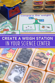 Measurement For Kids How To Compare Weights With A Balance Scale In 2020 Preschool Science Activities Kindergarten Science Activities Stem Activities Preschool