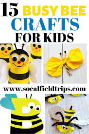These 15 Busy Bee Crafts For Kids Are Ideal For Children Ages 5 To 12 Years Old They Are Simple To Make Bee Crafts For Kids Spring Crafts For Kids Bee Crafts