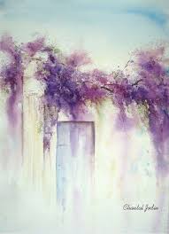 Cannelle Chantal Jodin Watercolor Peinture Fleurs Aquarelle Fleurs Aquarelle Florale