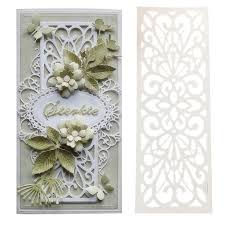 Learn 3 ways to use dies in card making projects. Shengyuze 1 Set Silver Dies Card Crafting From China Rectangle Metal Cutting Dies For Card Making Clearances Diy Dies Cut Scrapbooking Background Paper Cards Stencil Arts Crafts Sewing Die Cutting Embossing