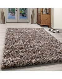 Hochflor teppich | langflor teppich in vielen farben und größen. Wohnzimmer Shaggy Teppich Hochwertig Langflor Hochflor Beige Creme Meliert Farbe Beige Grosse 60x110 Cm