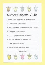 Among these were the spu. Nursery Rhyme Quiz Baby Shower Game Name The Nursery Rhyme Etsy Easy Baby Shower Games Nursery Rhyme Baby Shower Game Nursery Rhyme Baby Shower