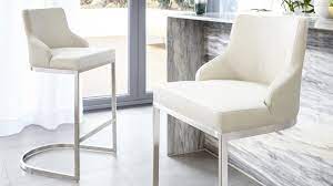 Bistro bar table stools furniture set cafe pub vintage rustic. Form Light Grey Stainless Steel Bar Stool With Backrest Set Of 2 Stainless Steel Bar Stools Kitchen Island Stools With Backs Stainless Steel Kitchen Island