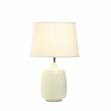 The perfect accessory to a home office, reading desk, side table, or nightstand; White Lamp Table Ceramic Modern Office Desk Lamp Night For Contemporary Room Walmart Com Walmart Com