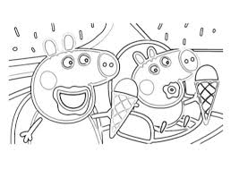 Scopri come stampare in modo semplice e veloce tantissimi disegni dei cartoni animati e della famosissima maglialina peppa. Peppa Pig Da Colorare Stampa Immagini In Pdf A4 In Bianco E Nero Gbr