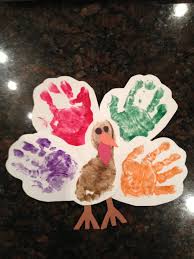 This yarn and ribbon thanksgiving turkey craft is super cute and makes a perfect decoration for the holiday. Handprint Footprint Turkey Keepsake Thanksgiving Crafts For Kids Easy Thanksgiving Crafts Thanksgiving Kids