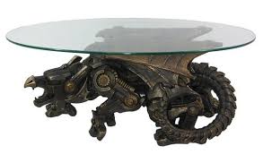 Remarkable Steampunk Dragon Table Geeky Dragon Table Steampunk Furniture Steampunk Home Decor
