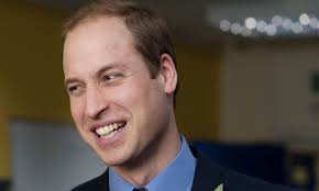 Fingers crossed for the Welsh: Prince William at Wales v South Africa rugby  match