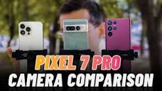 Pixel 7 Pro vs iPhone 14 Pro vs Galaxy S22 Ultra: Camera ...