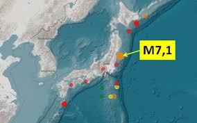 Pergerakan lempeng adalah pemicu gempa bumi. Gempa Bumi M7 1 Guncang Pesisir Timur Jepang Tidak Ada Peringatan Tsunami