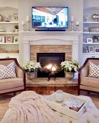 Awesome 40 Best Modern Farmhouse Fireplace Mantel Decor Ideas Https Coachdecor Com 40 Best Modern Farmhouse Firepl Living Room With Fireplace Home Home Decor