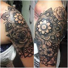 Image Result For Mandala Flower Half Sleeve Half Sleeve Tattoos Designs Mandala Tattoo Sleeve Women Sleeve Tattoos For Women
