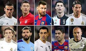 Top 50 Footballers Of The Decade Here Are Nos 10 1 Daily Mail Online