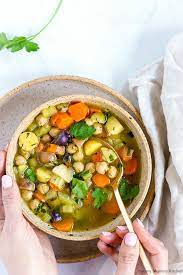 Chickpea Vegetable Soup Recipe Easy Healthy Recipes Vegan Recipes Diet Soup Recipes