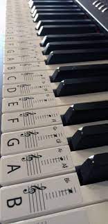 Maybe you would like to learn more about one of these? Piano Stickers Standard Keyboard Piano Stickers Up To 61 Keys The Best Way To Learn Piano Keyboard Piano Learn Piano Piano