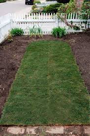 Water to dampen the bare soil and start laying sod immediately after delivery. How To Lay Sod At Home Laying Sod 101the Art Of Doing Stuff