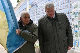 On His Final Official Visit, Josep Borrell Warmly Reaffirms EU's Support  for Ukraine and Its People | UNITED24 Media