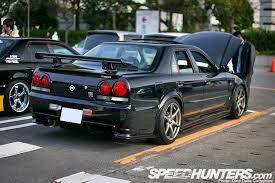 Download animated wallpaper, share & use by youself. Car Spotlight 4 Door R34 Gt R Speedhunters Gtr Nissan Gtr R34 Nissan Skyline