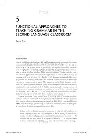 Maybe you would like to learn more about one of these? Pdf Functional Approaches To Teaching Teaching English Grammar To Speakers Of Other Languages