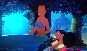Nani And Lilo Disney Princesses As Mermaids Mermaid Disney Mermaid Gifs