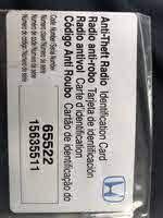 How to enter honda radio code 2009. Honda Cr V Questions What Must Be Done To Enter Code After Battery Is Changed Cargurus Ca
