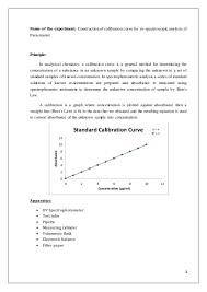 When we added the trend line to the graph, the format trend line dialog will appear to the right of. Construction Of Calibration Curve For Uv Spectroscopic Analysis Of Pa