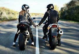 A Biker Dating Hand In Hand Motorcycle Couple Bike Couple Motorcycle Pictures