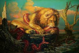 Check spelling or type a new query. O Xrhsths Beautiful Bizarre Magazine Sto Twitter Fierce Oil Painting By Martinwittfooth Triumph And Tragedy Beautifulbizarre Martinwittfooth Oilpainting Painting Animal Nature Lion Snake Realism Wildlife Newcontemporaryart Art