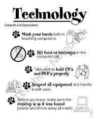 Computer Rules Technology Computer Rules Classroom Computers Teaching Technology