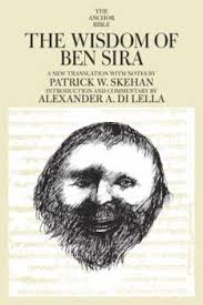 Wisdom of Ben Sira (Anchor Bible) book by Alexander A. Di Lella