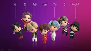 Bt21 is a project of line friends creators and bts created on september 26, 2017.1 1 line friends x bts = bt21 2 why bts? Beat Saber On Twitter Wondering Who Are The Tiny Characters Who Appear In The Bts Music Pack Tinytan Are Recently Revealed Characters Inspired By Members Of Bts Rm Jin Suga J Hope