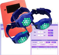 Programmable Timer Wristband Swimming Pool Waterproof DC 5V Charging  Countdown Wristband Vibration Bracelets Time Amusement Park