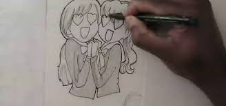1 member 3 watchers 1,398 pageviews. How To Draw Manga Anime Characters In Love Drawing Illustration Wonderhowto