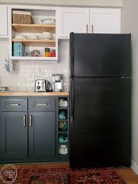 This is a lot easier on your pocketbook than buying a new stove, refrigerator or washer and dryer set. How To Paint A Rusty Refrigerator Refresh Living