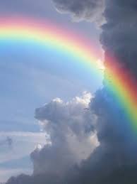 What kind of rainbow is in the sky? Pin On Rainbows