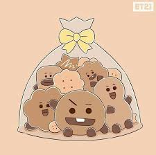  Pin Oleh Linoy Mordechi Di Bt21 Kartun Animasi Wallpaper Lucu