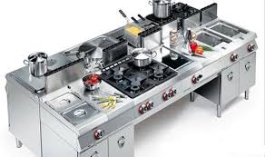 The Proper Layout For Your Cooking Equipment Commercial Kitchen Design Restaurant Kitchen Equipment Modern Kitchen Tools