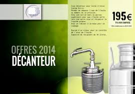 Decanteurs Invia Industries Via