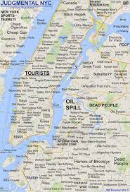 Judgemental Nyc Map Brooklyn Queens Manhattan Bronx Map Of New York New York City Map Nyc Map